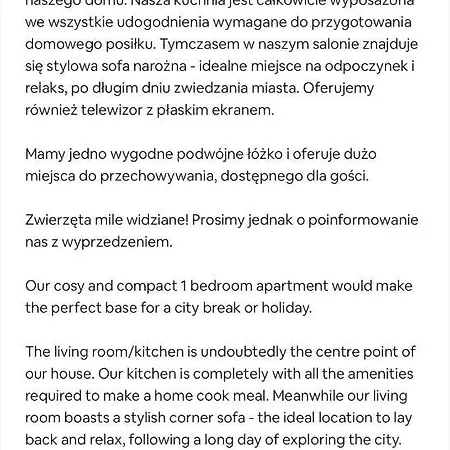 Przestronna I Jasna Kawalerka Z Balkonem Apartament Wrocław